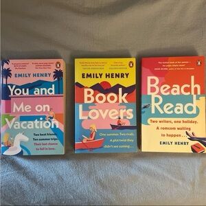 Emily Henry book bundle - UK cover